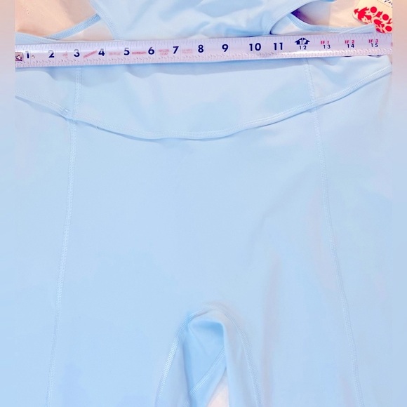 Free People Free Movement, Back It Up Jumpsuit, Light Blue, Size Large - Picture 6 of 9